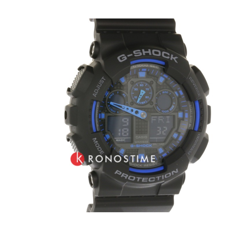 Фотография часов Casio G-Shock GA-100-1A2NDR (GA-100-1A2DR)_34