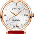 Часы Atlantic Super De Luxe Precious Stones Rainbow Edition 29355.44.29LRD фото 2