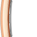 Часы Daniel Wellington Bound Black Crocodile Rose Gold DW00100693 фото 3